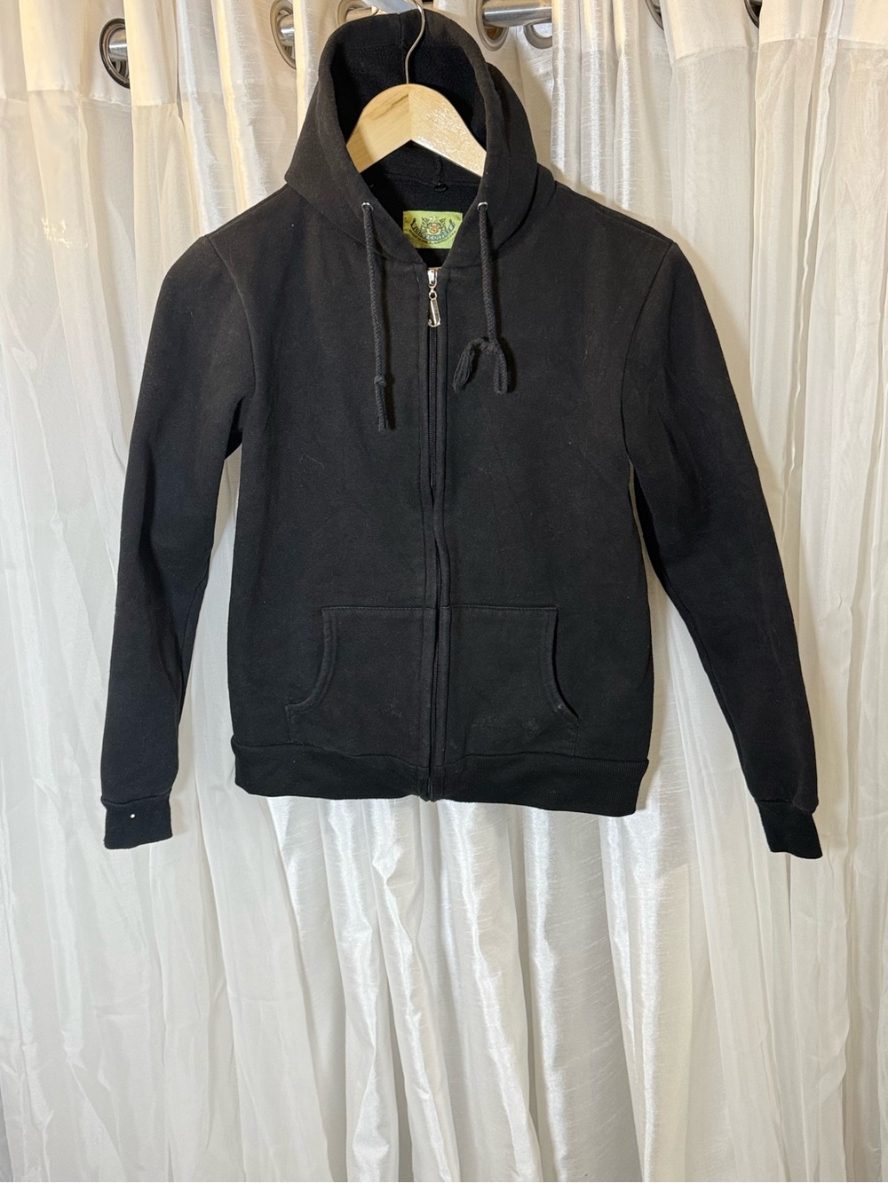 Juicy Couture Black Kids Zip-Up Hoodie